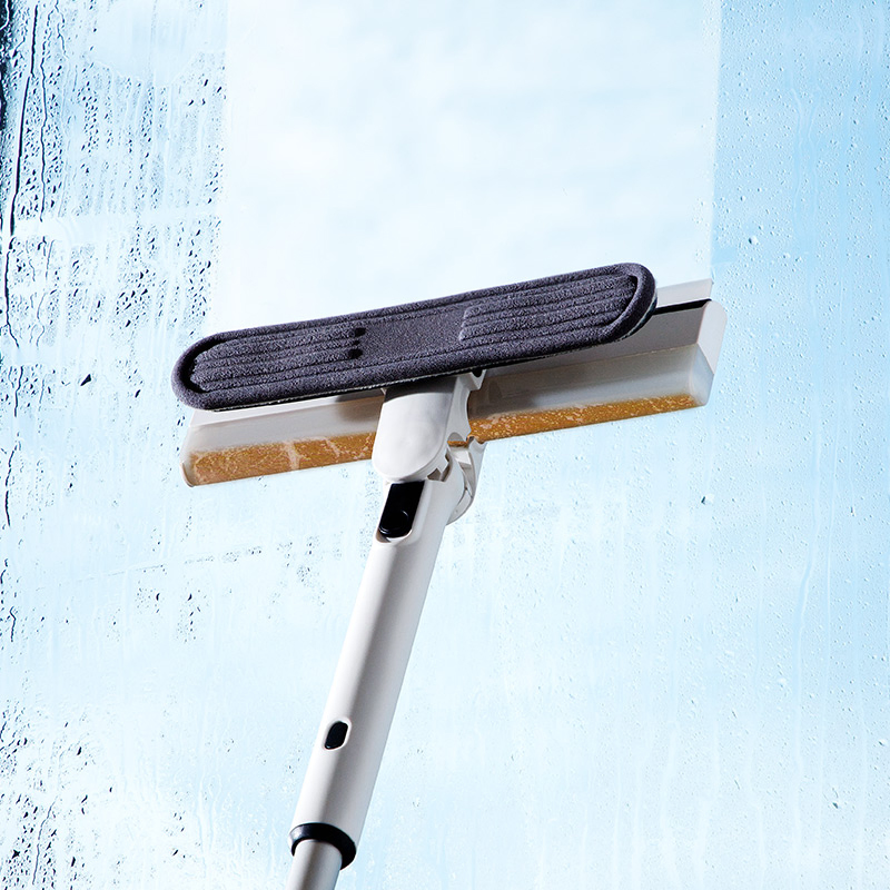 Promotional Wholesale Inexpensive Plastic White Water Collect Window Cleaning Scrubber Squeegee