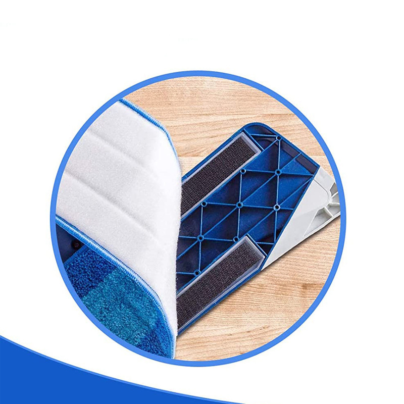 Fit Bona Tyroler Microfiber Mop Cloth Plate Adhesive Buckle Absorbent Replacement Cloth Wet and Dry Mop Cloth