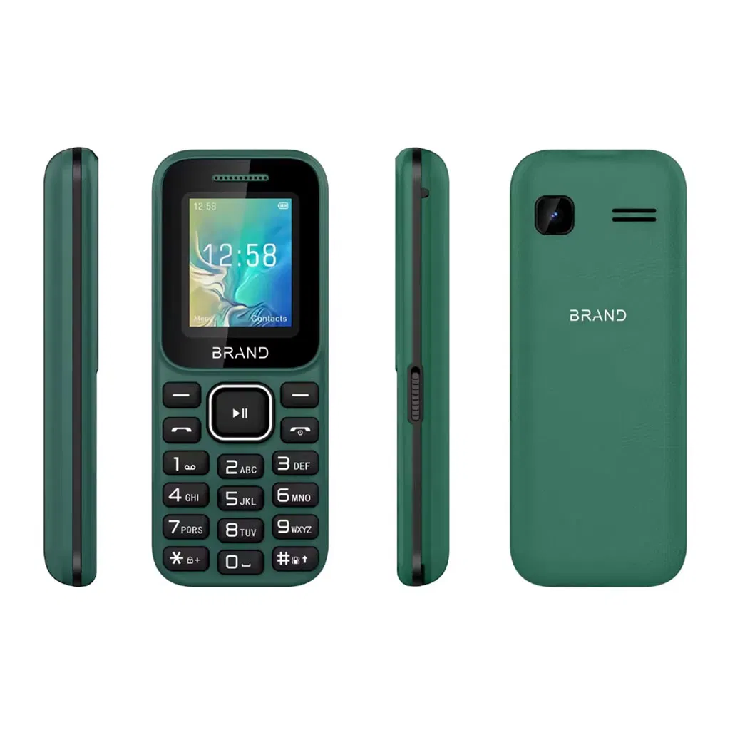 Бюджетный кнопочный телефон GSM 2G с долгим временем работы