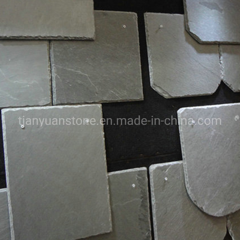 China Grey Roofing Slate for Roof Decoration