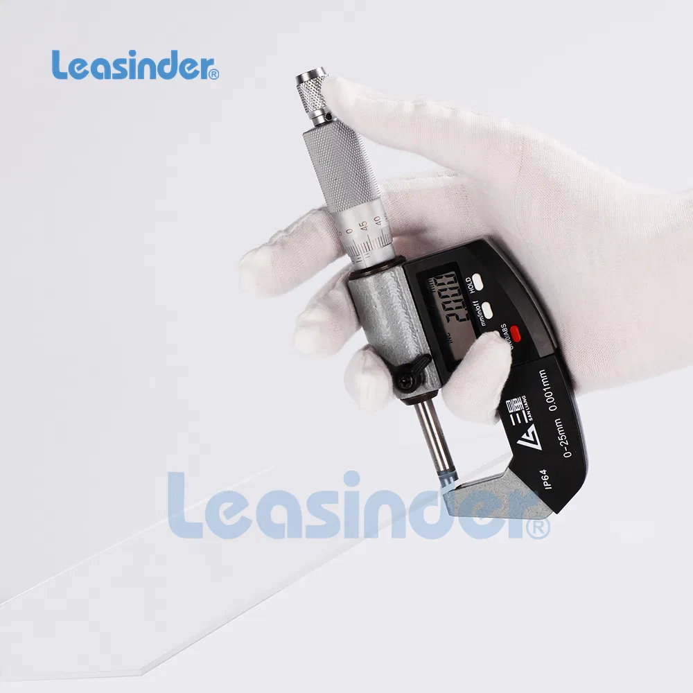 Leasinder High Quality China Factory 2mm 2.8mm 3mm 4mm 6mm Clear MMA Sheet Cast Acrylic Sheet Transparent PMMA Sheet