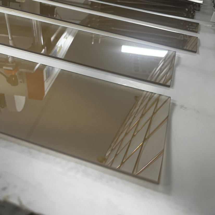 4mm Curved Tempered Glass Panels for Home Kitchen Appliance