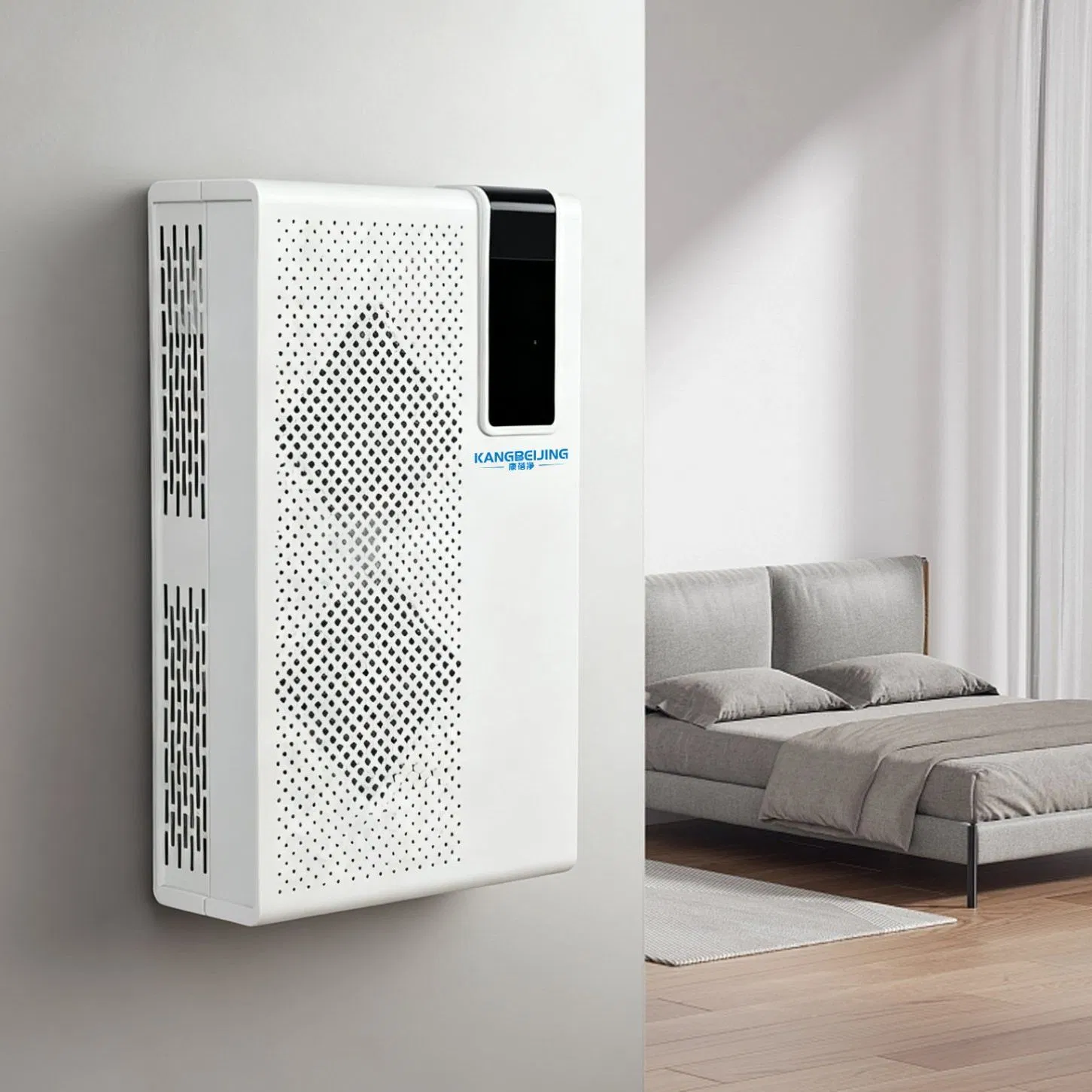 New Smart Wall-Mounted Plasma Air Purifier, Automatic HEPA, Voc Sterilization, Air Filter, Sleep Aid, China Industrial Air Cleaner Supplier, Kj-A7