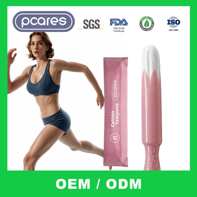 ODM Leak-Proof Regular and Super Tampons for Active Lifestyles