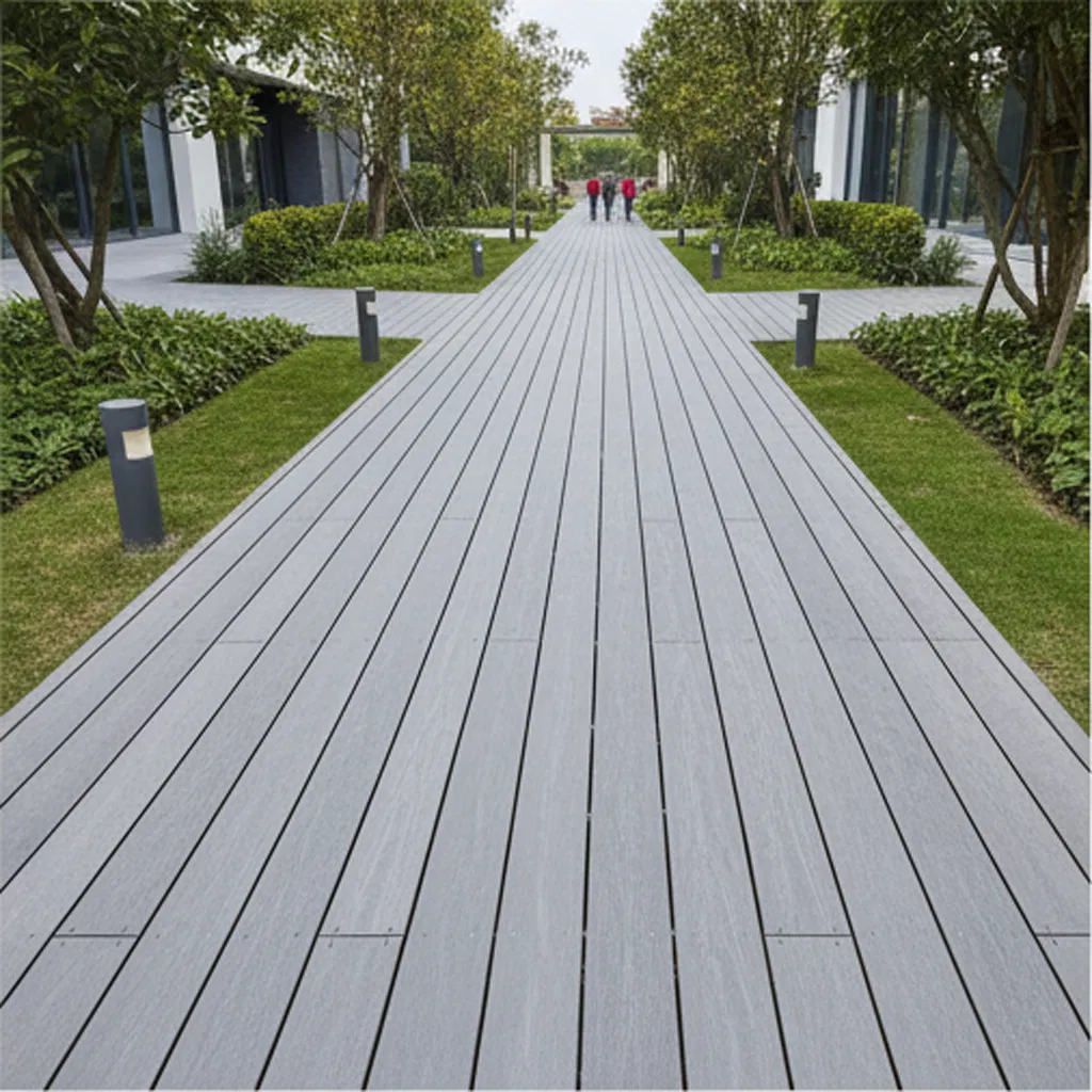 Durable Outdoor WPC Decking Flooring for All Weather Conditions