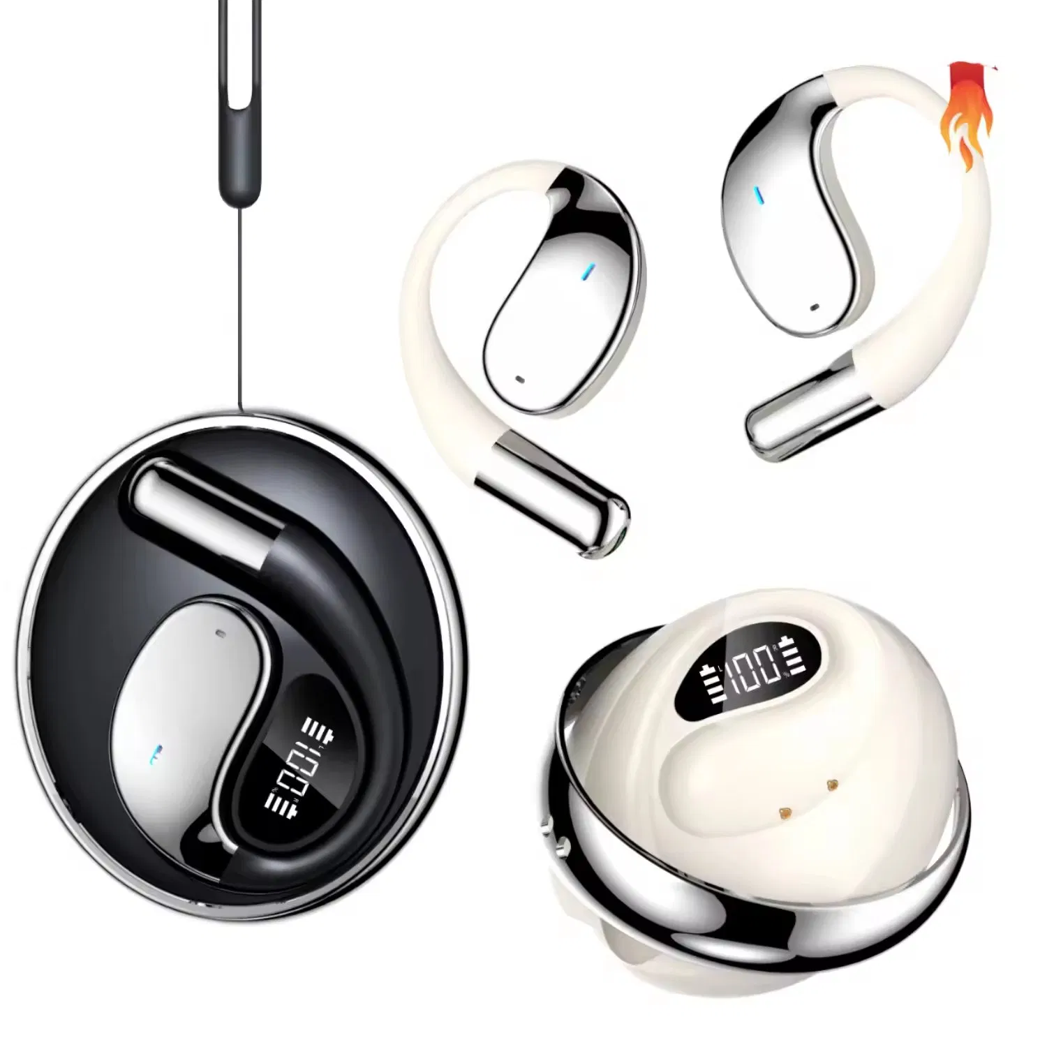 Беспроводные наушники-петля Ultra-Mini с ожерельем