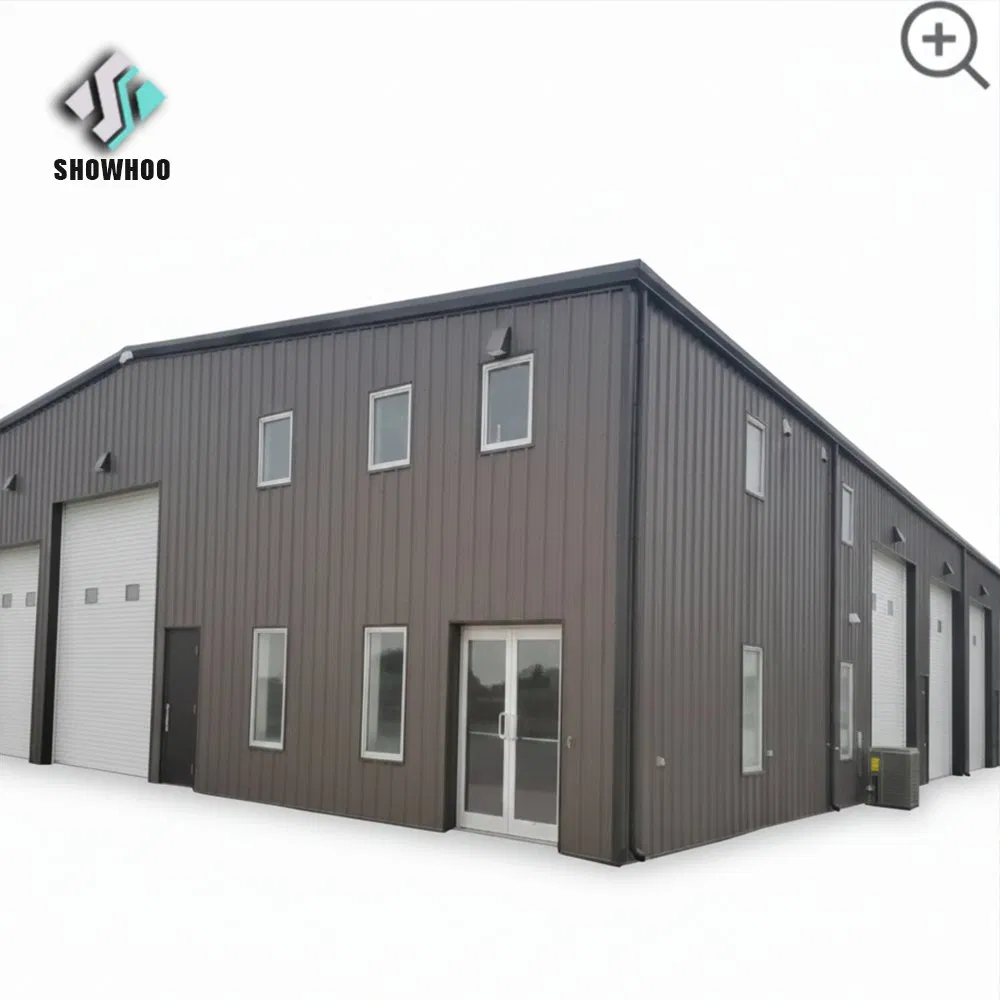 New Design Quick Build Prefab Steel Structure Garage Building Prefabricated Steel Car Workshop