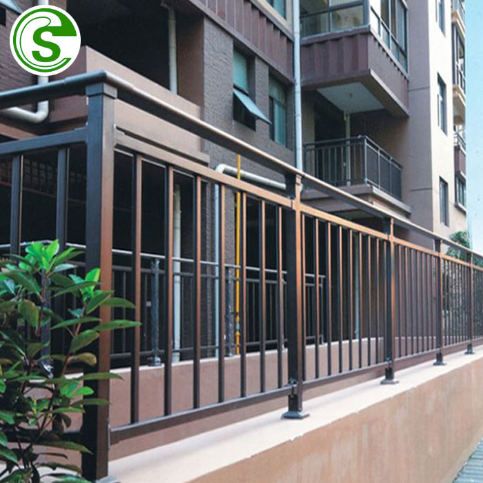 Stainless Steel Stair Handrail Design Decorative Terrace Railing for Hotel