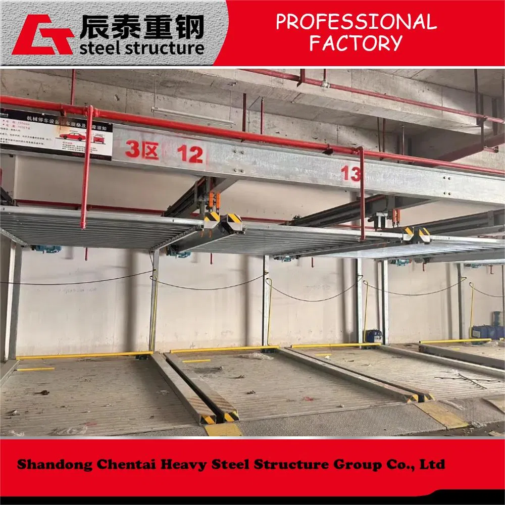Multi-Storey Long-Span Steel Structure Steel Frame Parking Lot/Garage