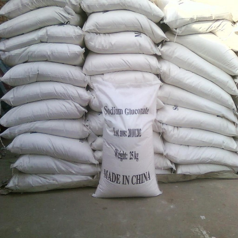 for Cement Additive Industrial Grade 98% Sodium Gluconate Powder