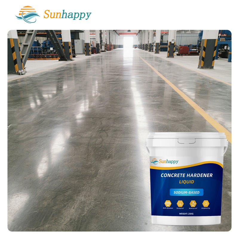 Dust Proof Liquid Hardener Fast Curing Densifier Sealer Curing Agent Concrete Floor Water-Based Concrete Hardener