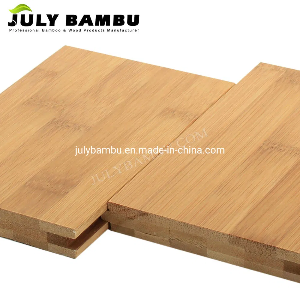 High Density Bamboo Material Make 15mm Bamboo Flooring Carbonized Horizontal Bamboo Wood Floor for Indoor