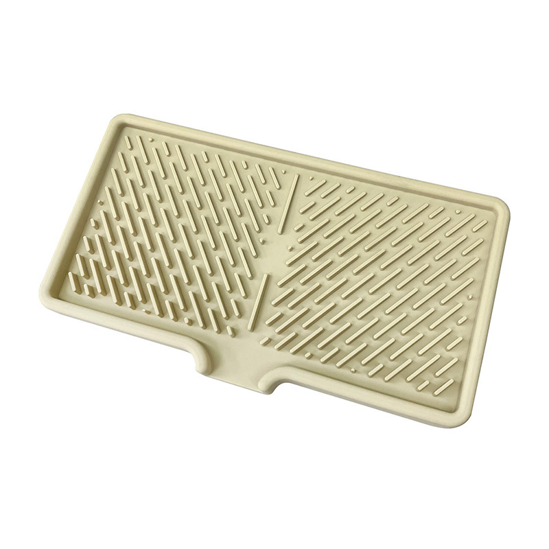 Nordic Style Portable Kitchen Utensils Non-Slip Silicone Drain Mat Heat Resistant Drying Pad Water Filter Pad