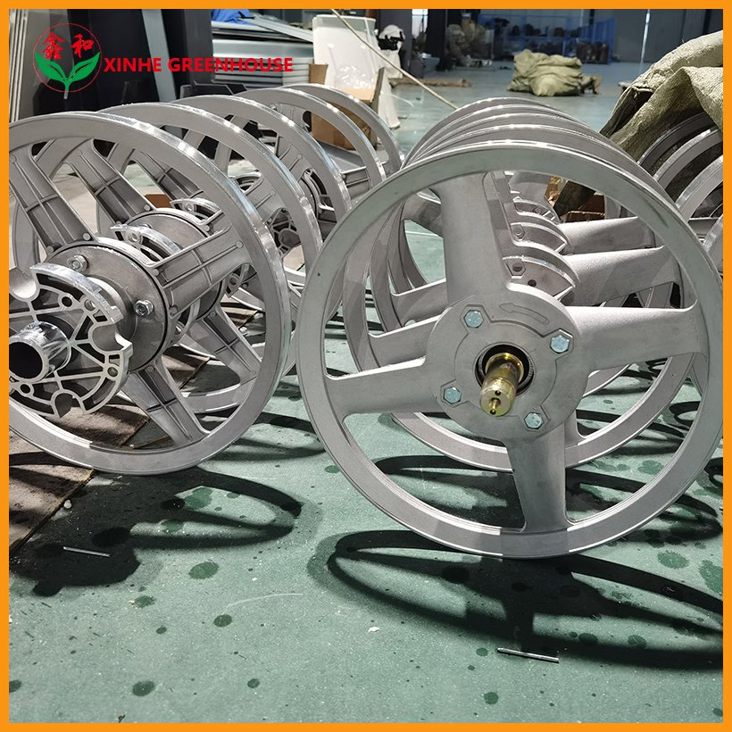 Push-Pull Stainless Steel Exhaust Fan Used in Glass/Plastic/Film/PC Sheet Greenhouse for Cooling System