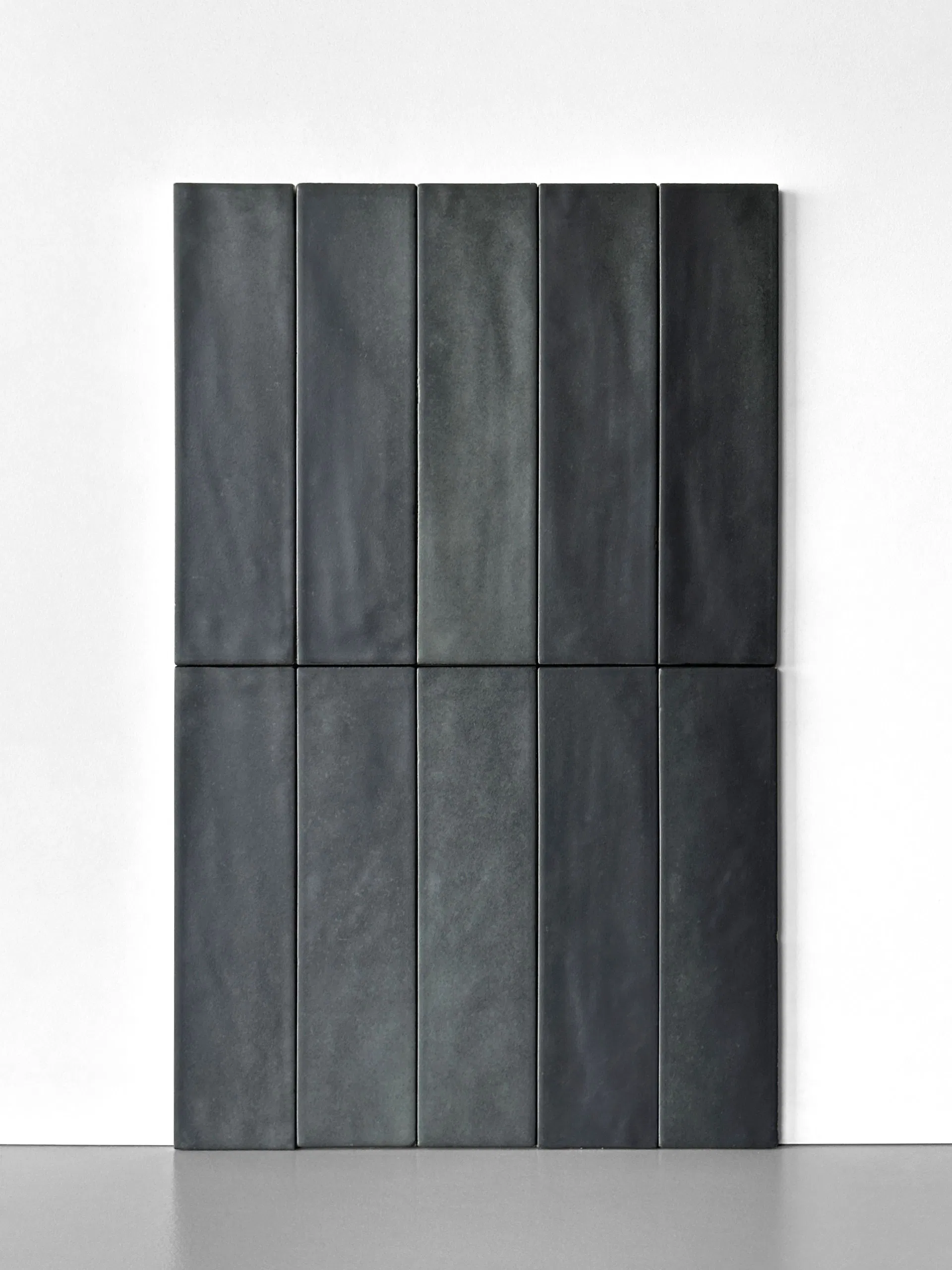 Rectangular Wall Tiles Imitating Coarse Ceramic Surfaces