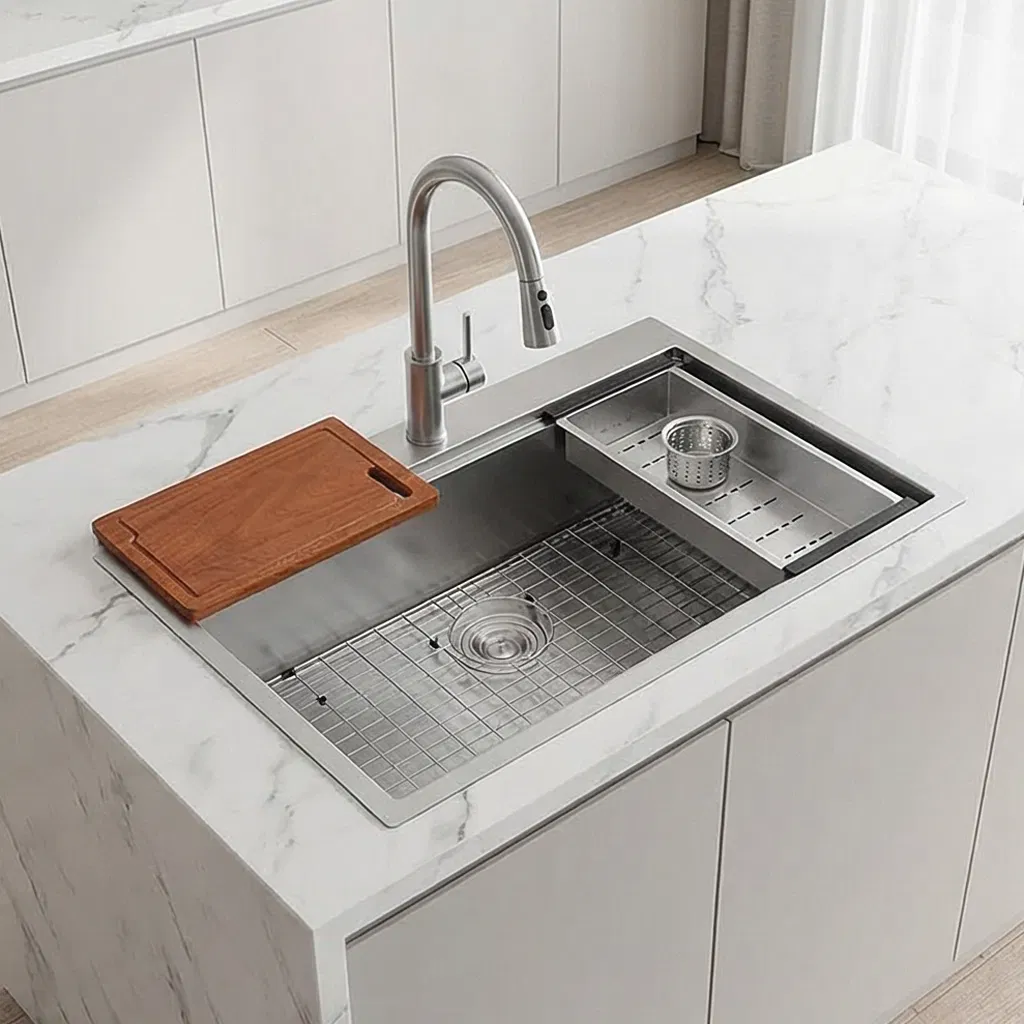 Drop in Kitchen Sink Top Mount Stainless Steel Sink for Kitchen