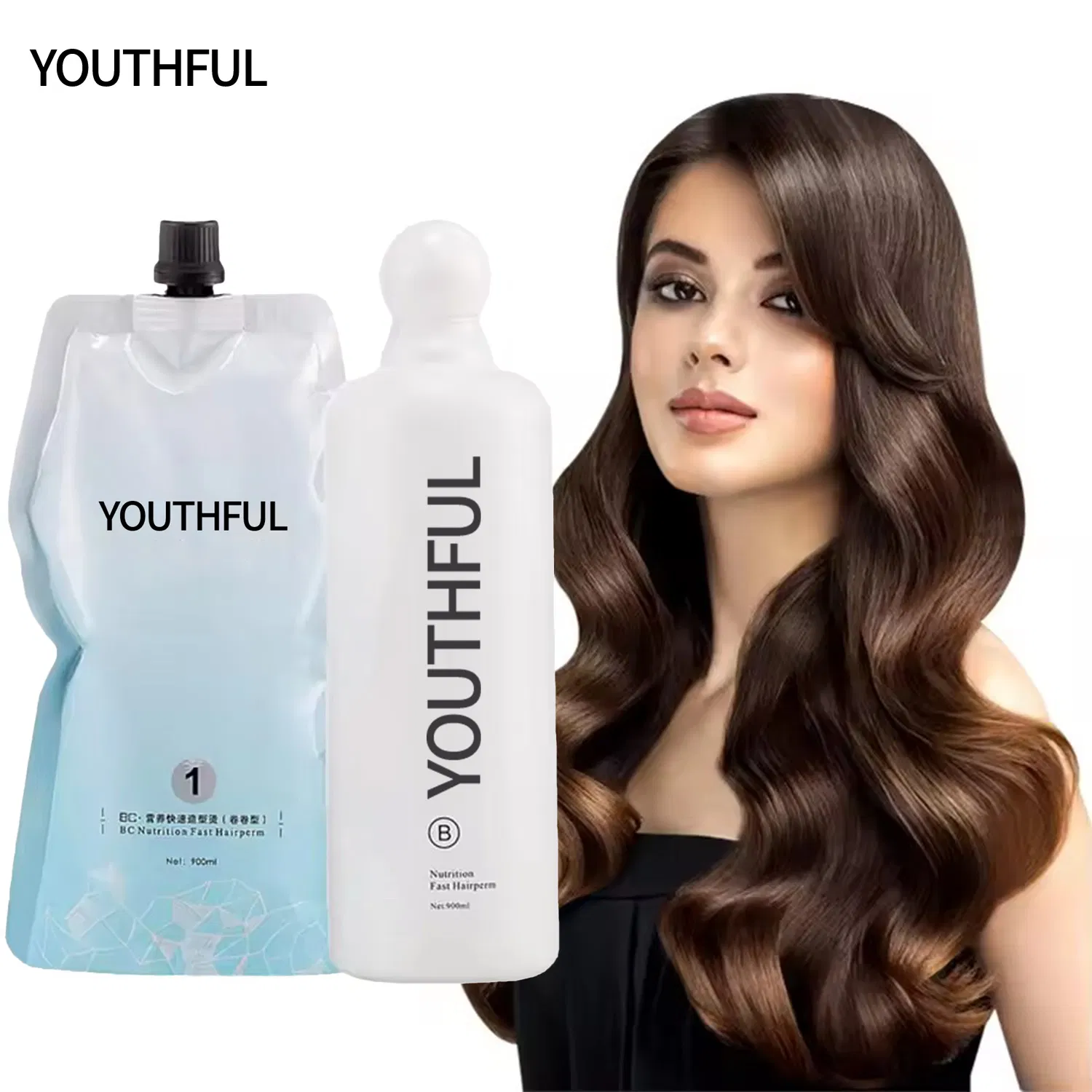 Low Damage Curling Hair Perming Lotion for Professional Salon Use