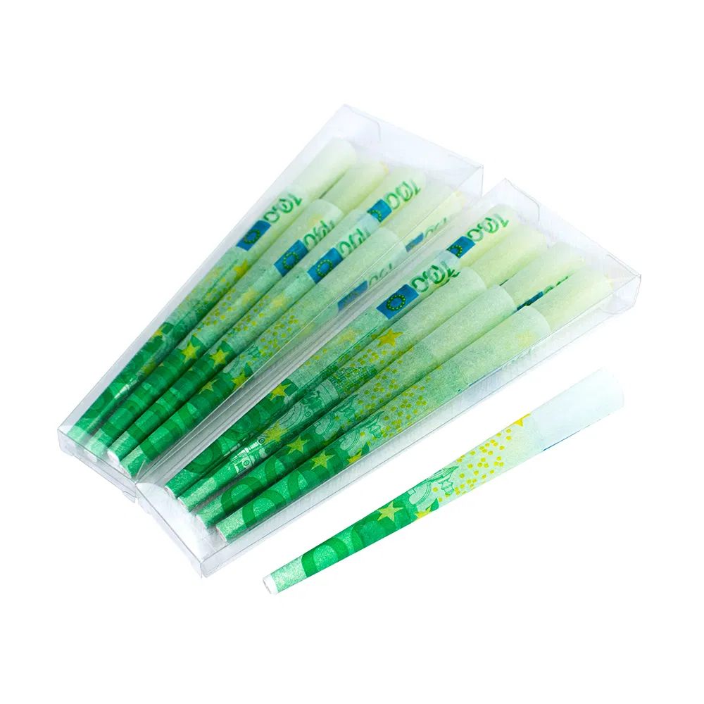 Colorful Bulk Smoking Cones Smoking Accessories Pre Rolled Tobacco Paper Cones