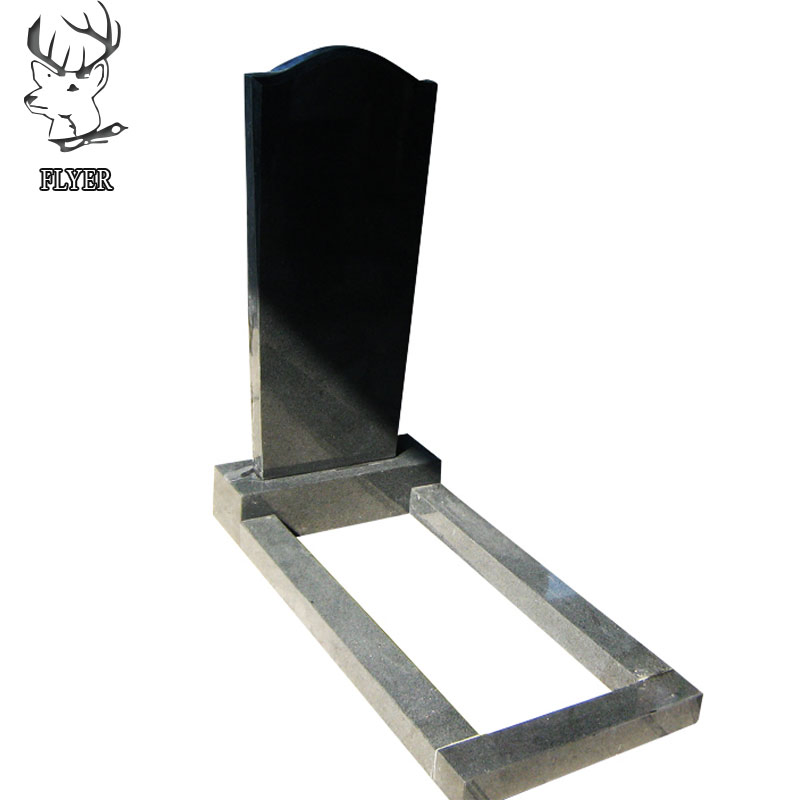 Poland Polish Style Black Grave Stones Granite Tombstones and Monuments