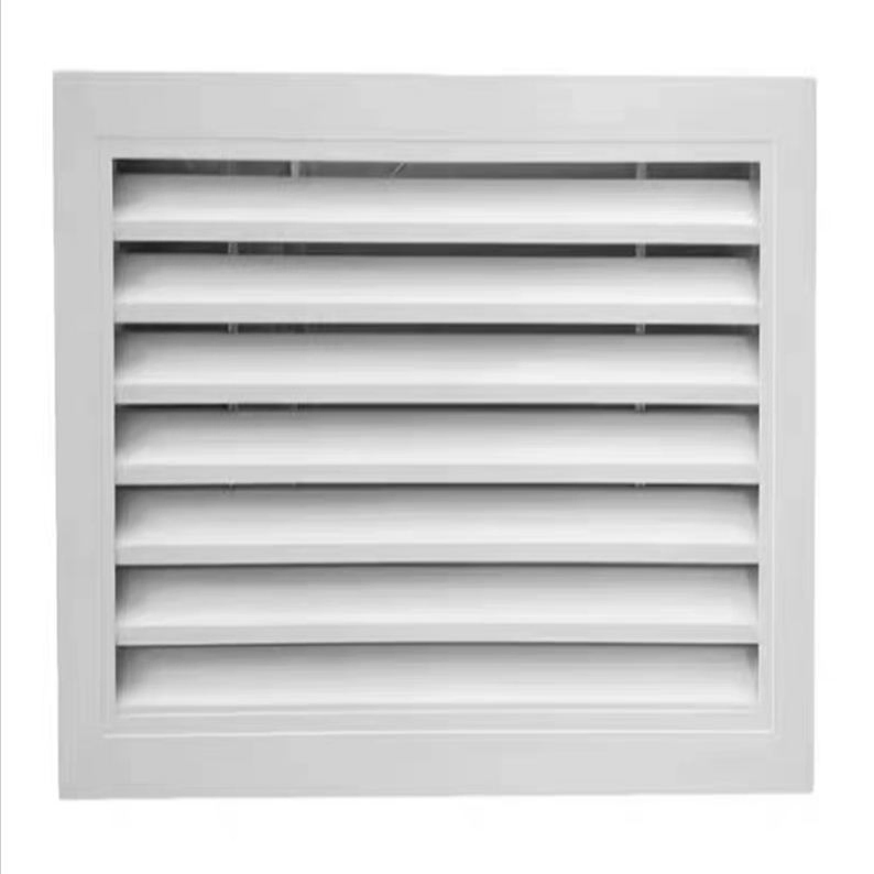 Custom Designed Aluminum HVAC Air Diffuser Louver Plantation Shutter Vent Cover for Air Conditioner Ventilation System