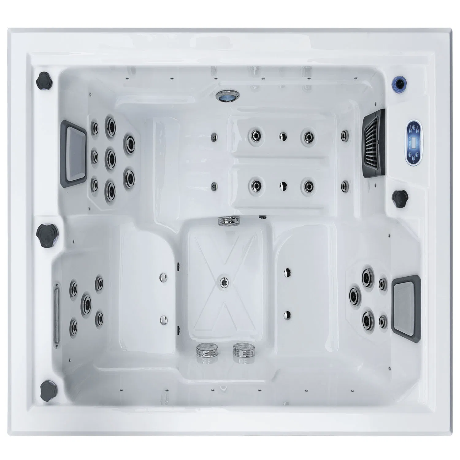 Portbable 3 Person Nice Hot Tub Garden SPA