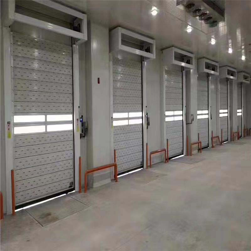 Industrial Aluminium Rollup Door Durable Warehouse Daily Automatic Rolling Door