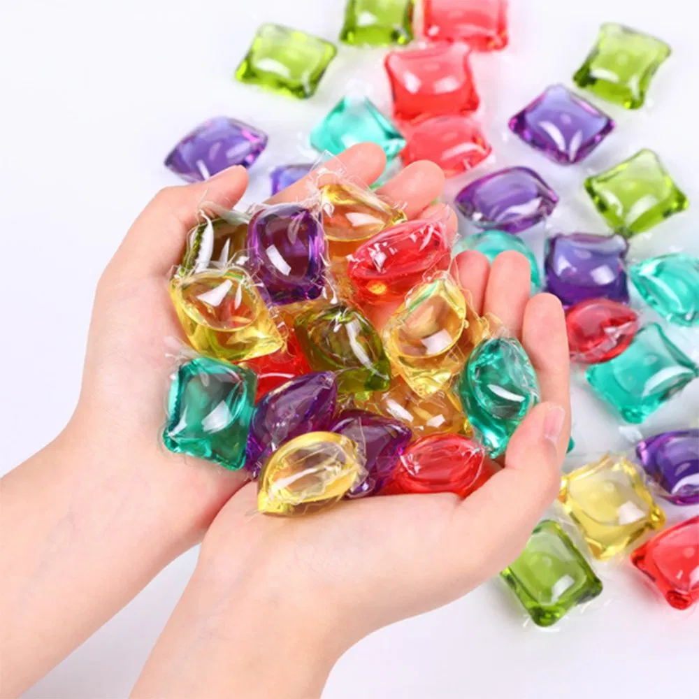 Professional Deep Washing Long Fragrance Eco-Friendly Laundry Beads Custom Detergent Capsules Laundry Pods