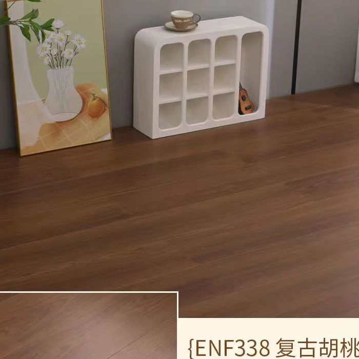 China Matt Finish White Washed or Customized Color Laminate Flooring Engineering Floor
