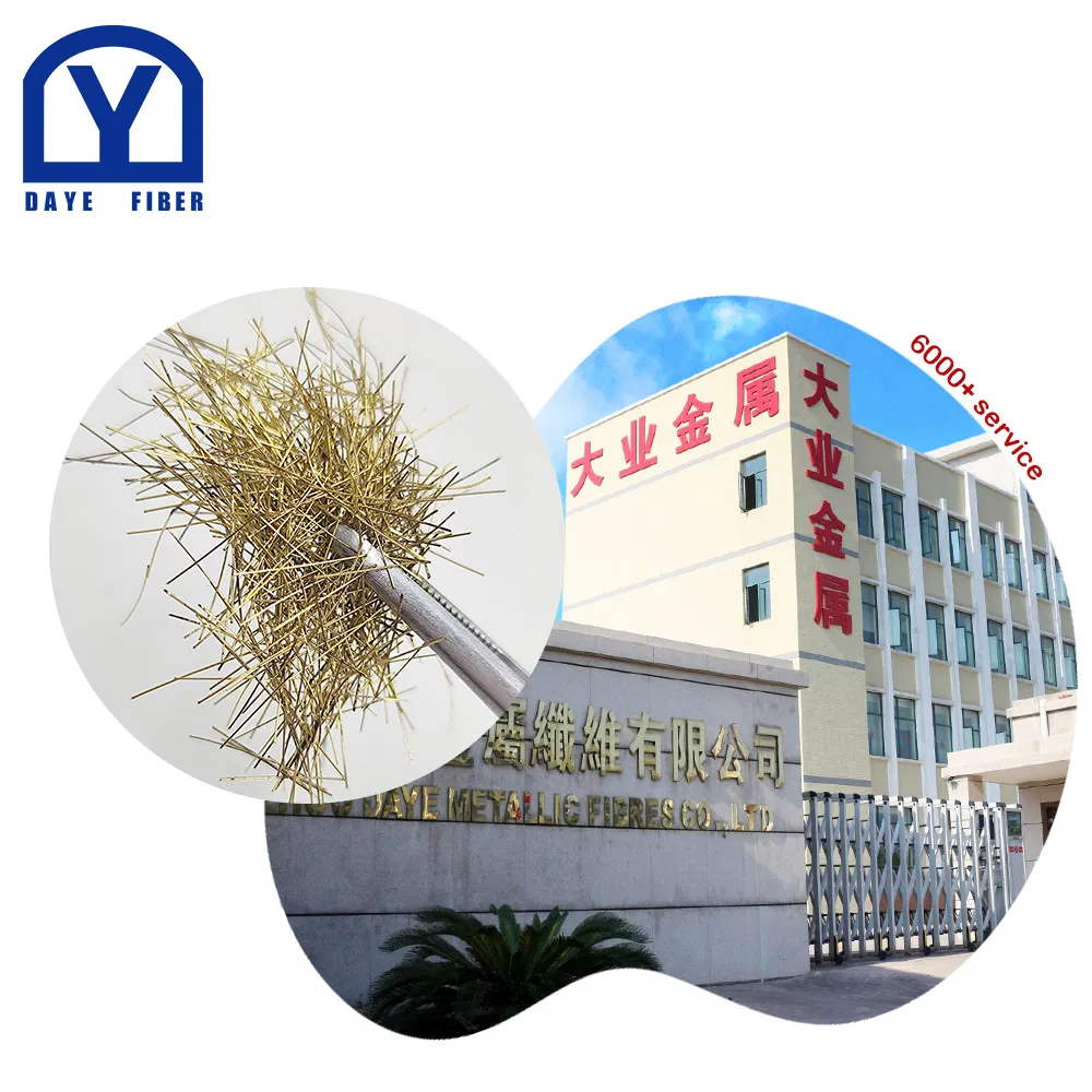 0.2*13 mm Copper Coated Steel Fiber Uhpc Concrete Reinforcement