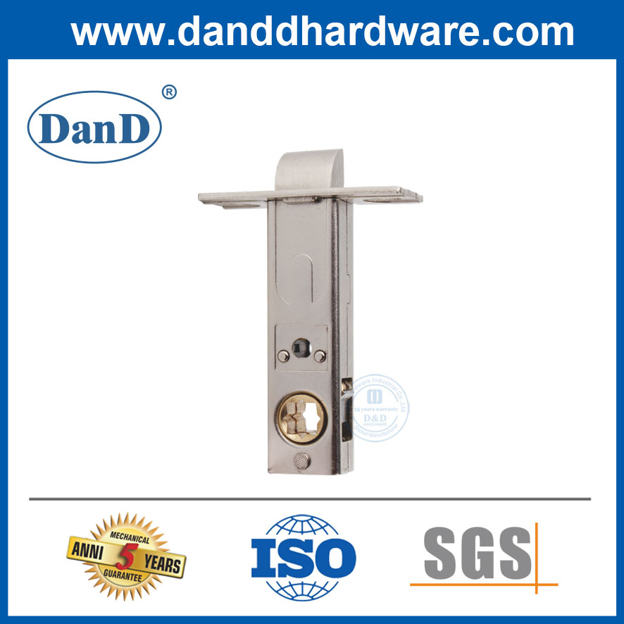 Architectural Tubular Latch Solid Brass SUS304 Door Lock Handle Latch Hardware