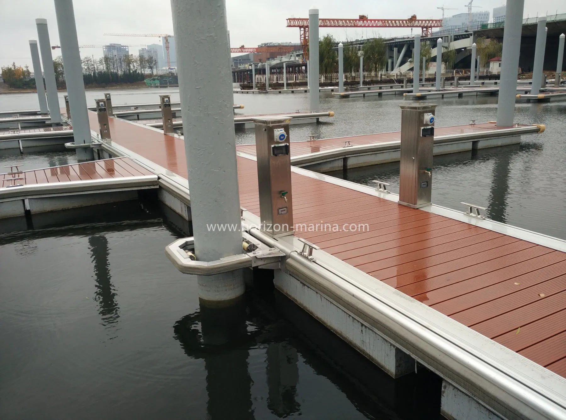 Floating Walkway Bridge, Floating Pontoon Gangway