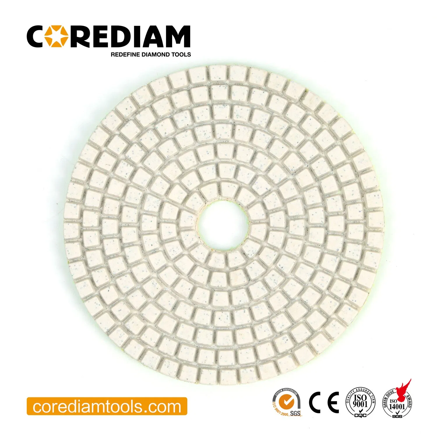 Алмазные полировальные круги для мрамора и гранита 4 дюйма