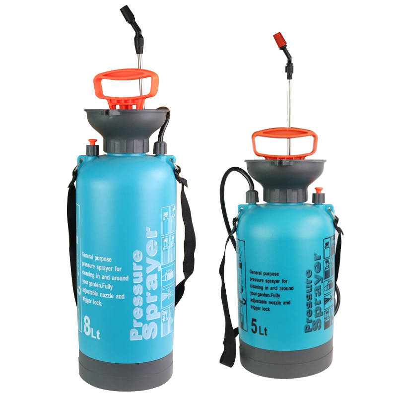 Shoulder-Type Manual 5L8l Sprayer Agricultural Gardening Pressure Watering Pot