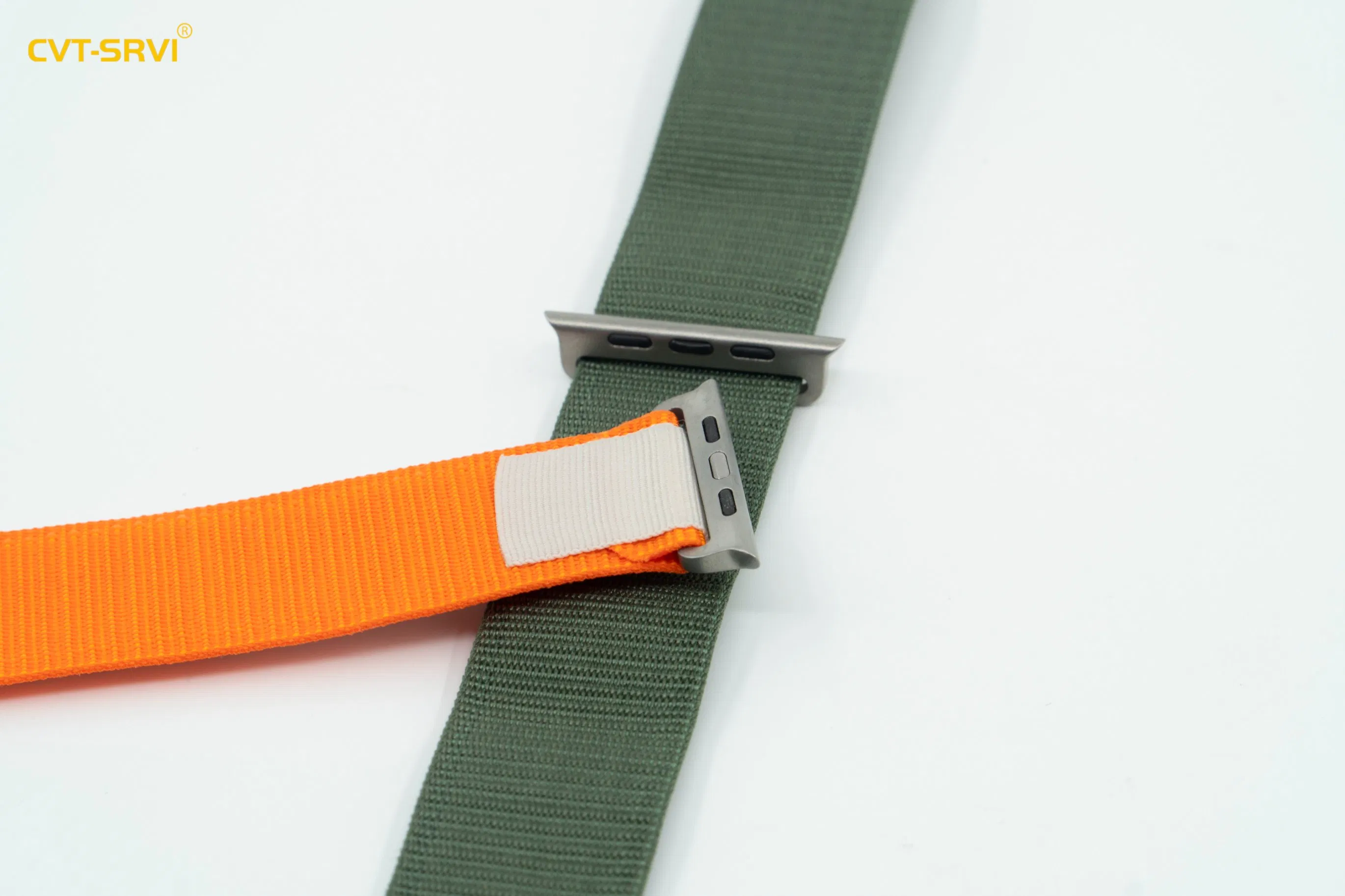 High Quality Outdoors Fabric Alpine Loop Nylon Woven Watch Strap Band for Apple iWatch Series 8 7 6 5