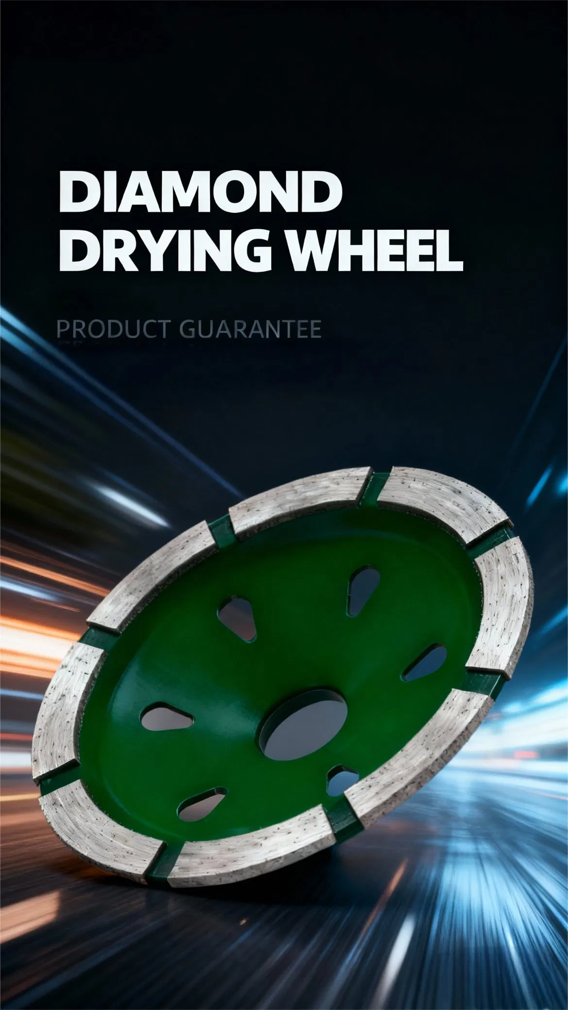 Алмазная полировальная чашка 100 мм для бетона и мрамора