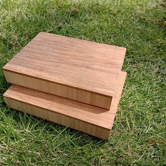 3/4"X4′ X8′ Caramel Hybrid 3 Ply Strand Woven Bamboo Plywood