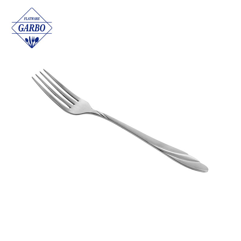 Cheap Price in Stock Wholesale Dishwasher Safe 410 Stainless Steel Dinner Fork with Mirror Polish