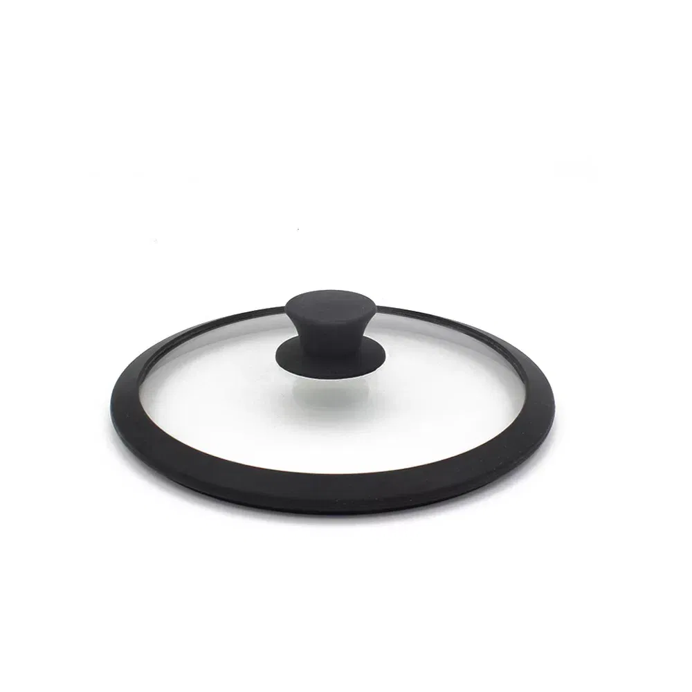 Tempered Glass Lid with Silicone