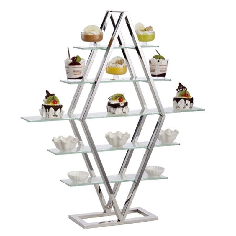 Hotel Furniture Commercial Catering Equipment Cake Decoration Catering Display Rack Food Stand