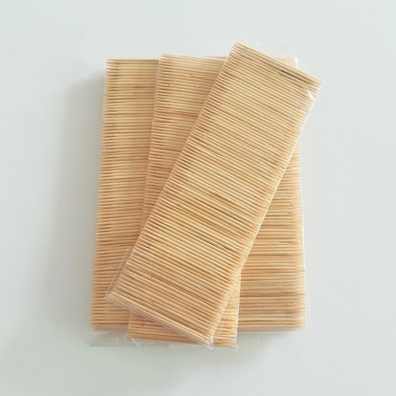 Customized Package Eco Friendly Disposable Bamboo Toothpicks