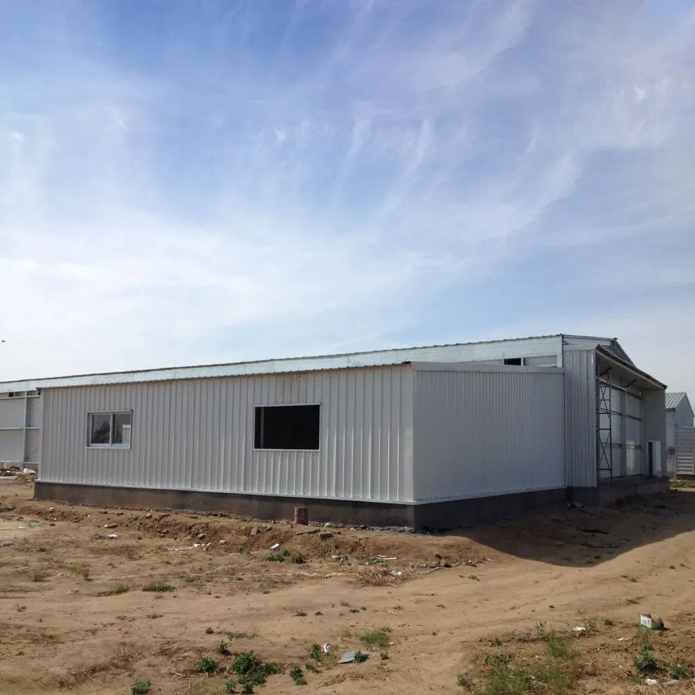 Light Steel Structure Frame Prefabricated Chicken House Coop Poultry Shed Brolier Farm House