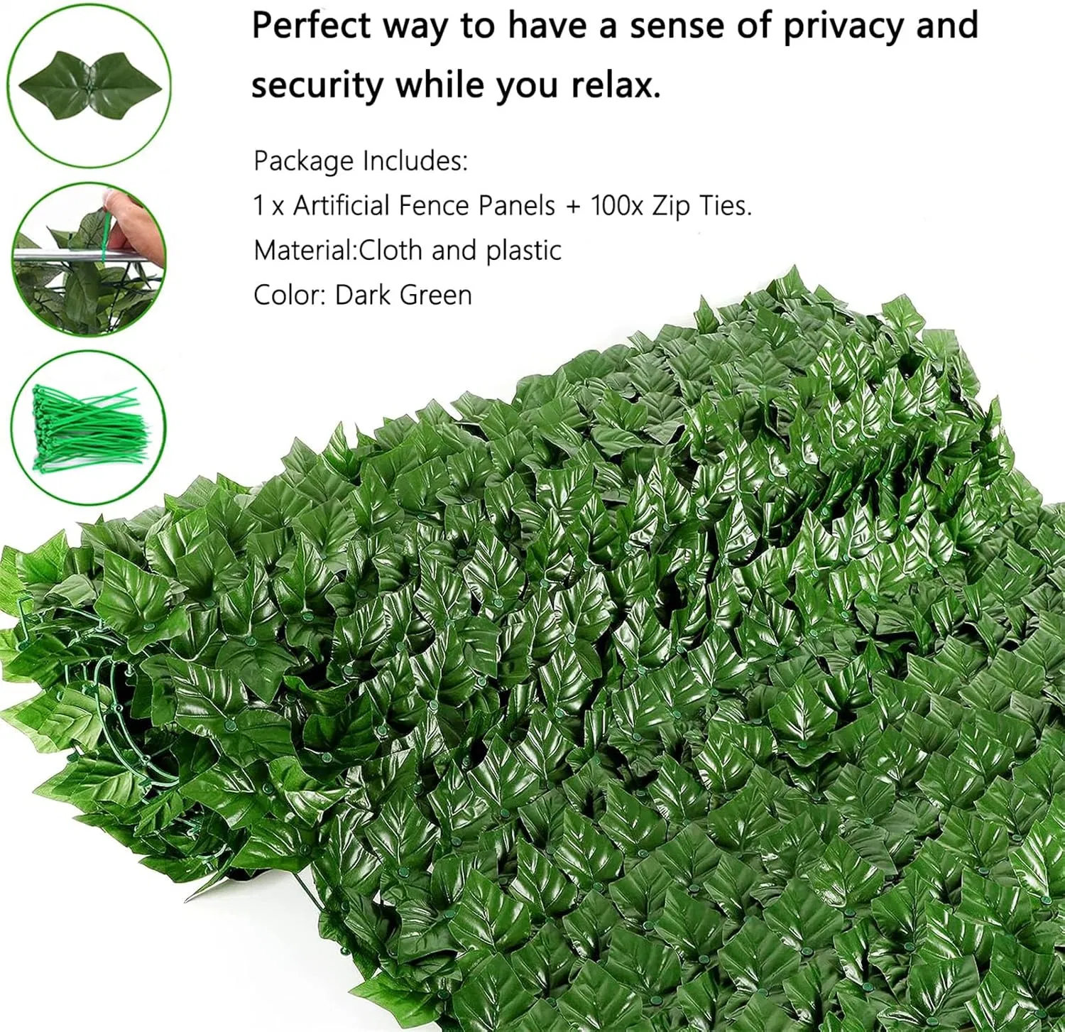 Artificial Grass Outdoor Green Wall Decoration Plant Landscaping Grass Garden Fence