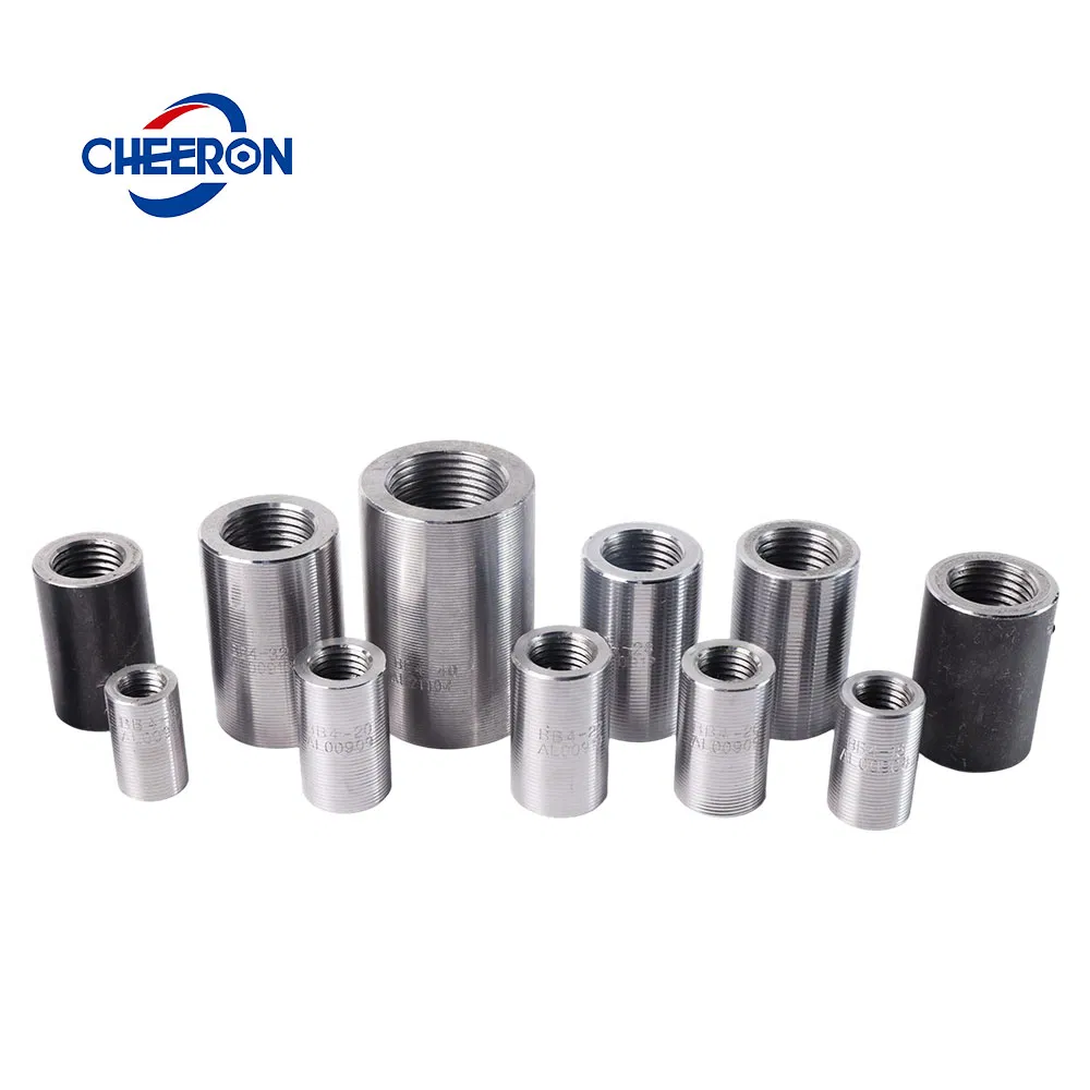 12-50mm Rebar Coupler Mechanical Connector Sleeve Steel Bar Splicing by CNC Machine