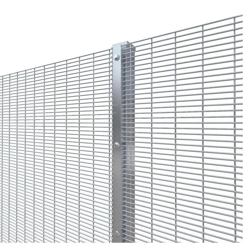 High Security Galvanized 358 Anti Climb/Cut Welded Wire Fence for Airport