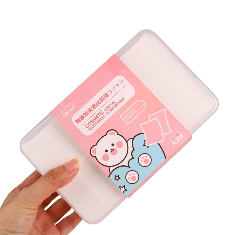 Thin Cotton Disposable Makeup Remover Pads - Perfect for All Skin Types