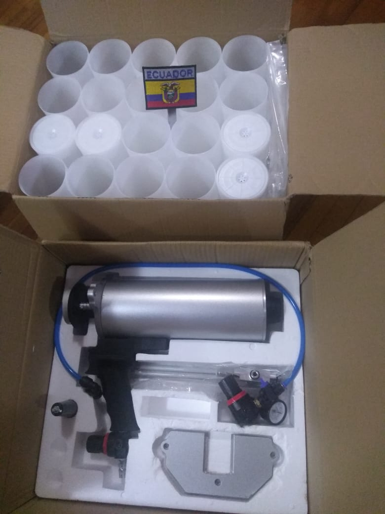 Пневматический краскопульт JX для полимочевины 1500мл