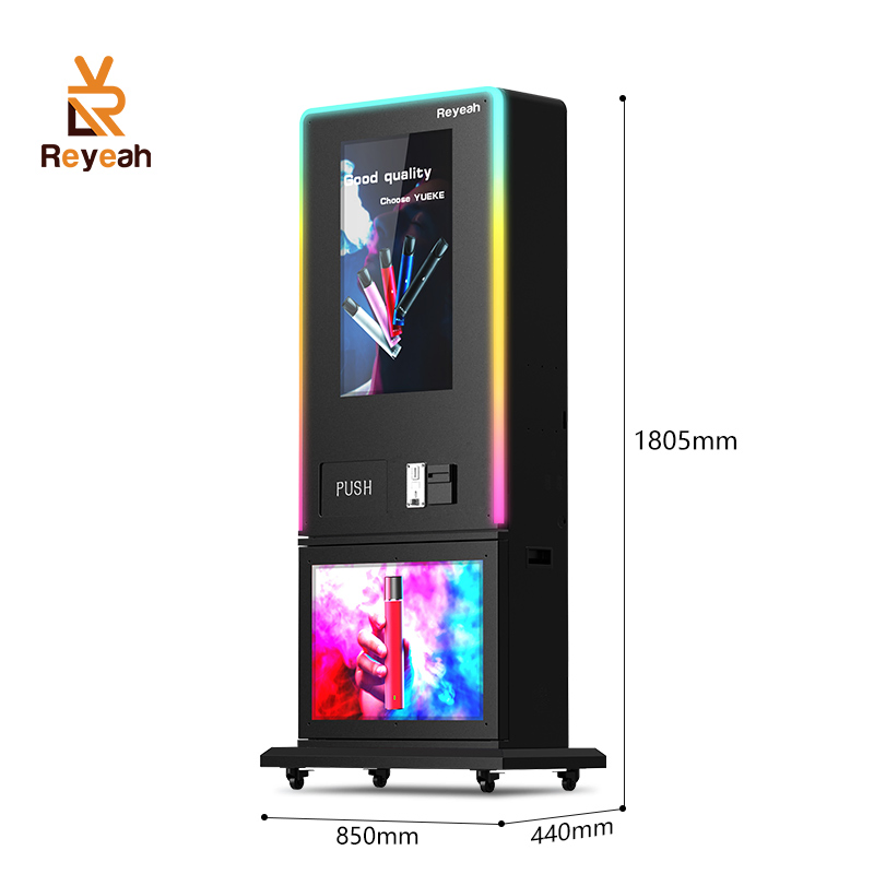 32 Inch LCD Touch Screen OEM ID Card Reader Tabacco Cigarette Vapes Vending Machine with Age Verification