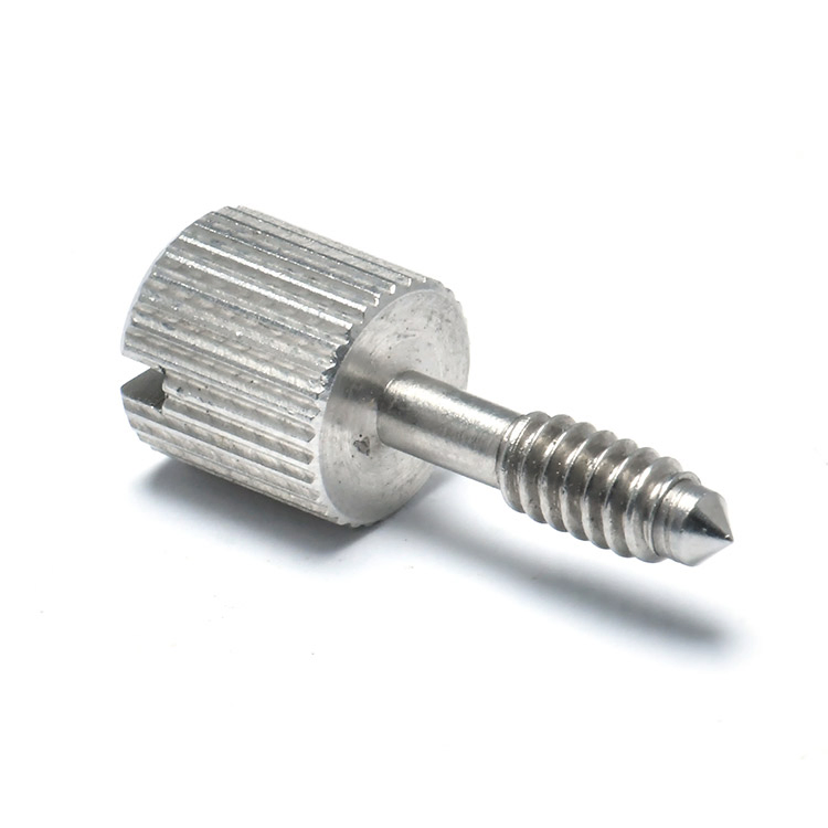 Винт панельный накатный M3 с прорезью, нержавеющая сталь