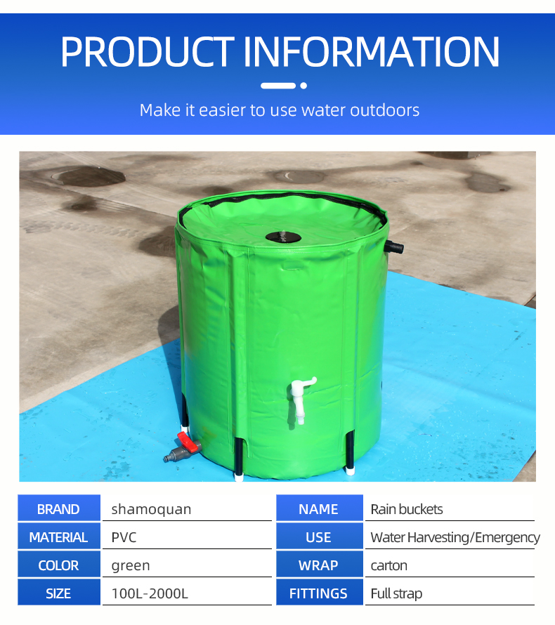 Affordable Portable Rainwater Barrel for Wholesale Distribution to Garden Centers.