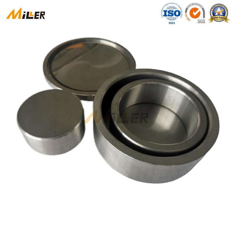 Hardmetal Tungsten Carbide Wc 250ml Vibratory Grinding Cup Set with Very Good Abrasion Resistance for Ring and Puck Mill